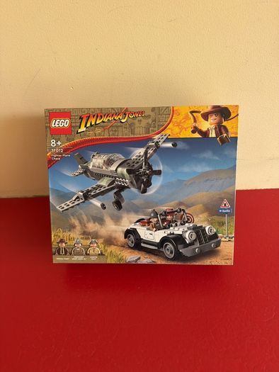 lego Indiana jones fighter plane chase 77012