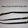 Double Dog Leash (Sporn Standard Black) Image 2