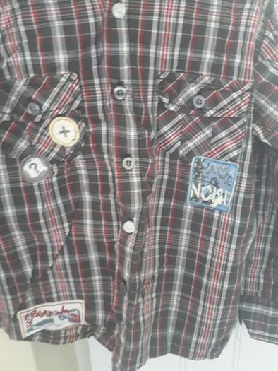 Dunnes shirt with detachable hoodie