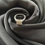9ct white gold and Diamond Ring Image 8
