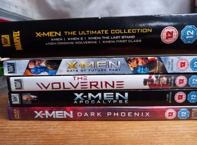 X-men Dvd Movie Collection Marvel Superhero Wolverine