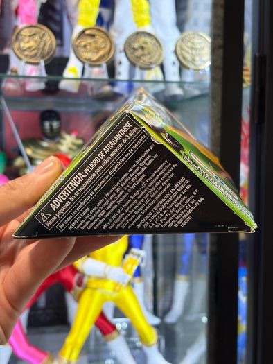 Mighty Morphin Power Rangers Yellow Ranger Triangle box