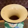 Large Vintage Sunflower Floor Vase Stone Ware Floral Umbrella Stand Image 10