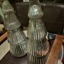 Vintage pair of glass Christmas trees Image 3