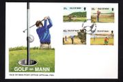 1997 Isle of Man Golf Commemorative Stamps First Day Cover (FDC)