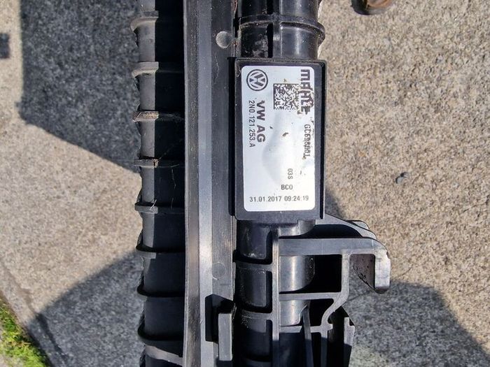 vw crafter radiator Set 2