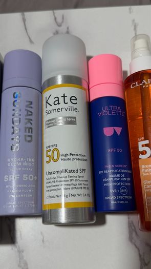 Luxury sunscreen spray mist new