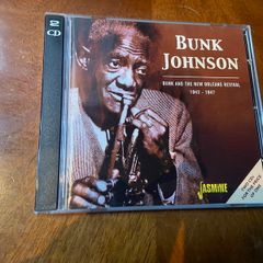 Bunk Johnson Double CD Bunk & New Orleans Revival 1942-1947