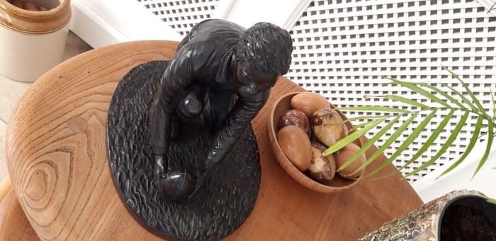 J. Rynhart Limited Edition Bronze Statue of an Irish Rugby Player