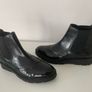 Dune Black Ankle Boots Image 6