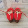 Boden new ladies Cassie Espadrille wedge shoes in red suede UK 3.5.. EUR 36 Image 7
