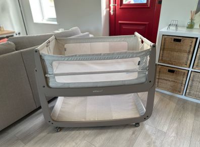 SnuzPod 5 Bedside Crib - Mocha