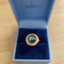Newbridge Silverware ring with Montana coloured stone Image 6