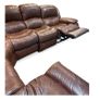 Leather Corner Settee Image 7