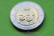 Luxembourg 2014 year Uncirculated 2 Euro coin.