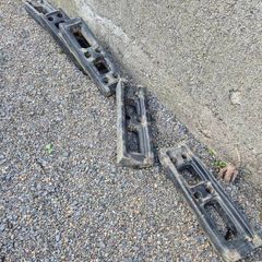 rubber block base/feet connectors for safety fence