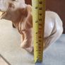 Elephant with Trunk Up Wealth Lucky Figurine Statue Sculpture Home Decor Image 6