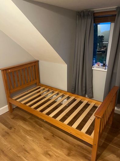Wardrobe, drawers, locker, bed