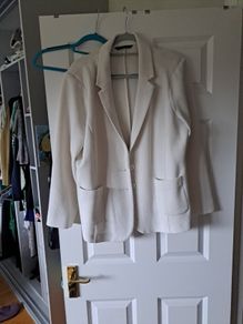 blazer white dunnes