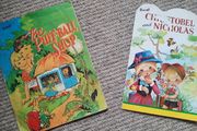 2 Vintage Children's Paper Books