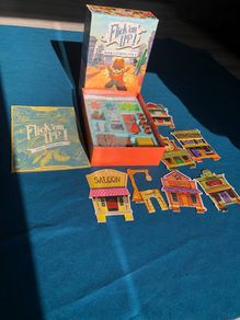 Colt Express +  Flick 'em Up! board game / boardgame