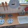 Wooden play kitchen Image 2