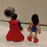 Imaginext DC Superhero Superman and Wonder Woman Figures Image 3