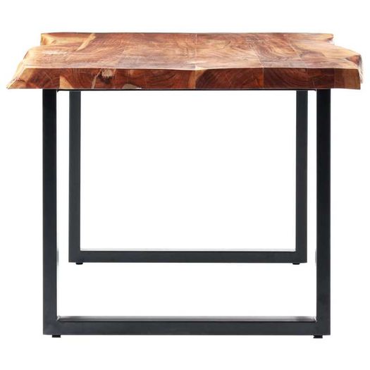Dining Table with Live Edges Solid Acacia Wood 200 cm 6 cm
