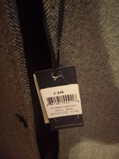 Penguin Tweed Coat, new, size large. 42R.