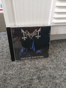 MAYHEM the mysteriis dom CD 90s press Ex slayer burzum darkthrone metallica