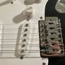 Squier Sonic Stratocaster, Black, Brand New Unplayed + Fender Cable & Picks Image 4