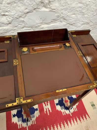 Antique Georgian Mahogany Writing Table or Ladies Desk.