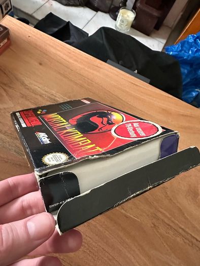 Super Nintendo retro console + games Mario