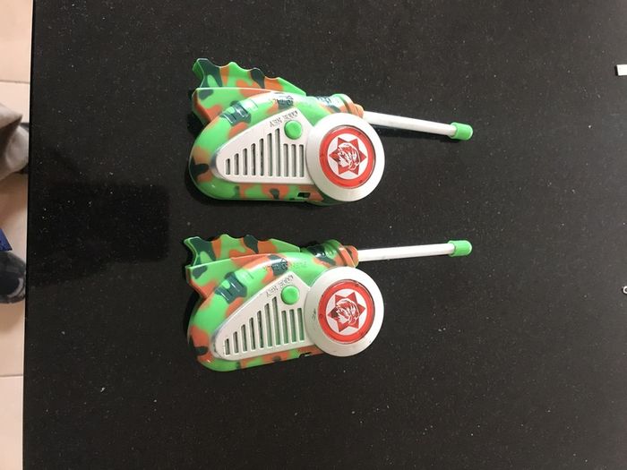 walkie talkies