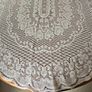 Lace Oval Tablecloth Image 3