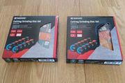Cutting and grinding disc set x 2.