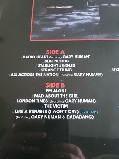 Radio Heart featuring Gary Numan 2 vinyl