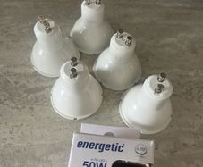 LED GU10 bulbs x 6