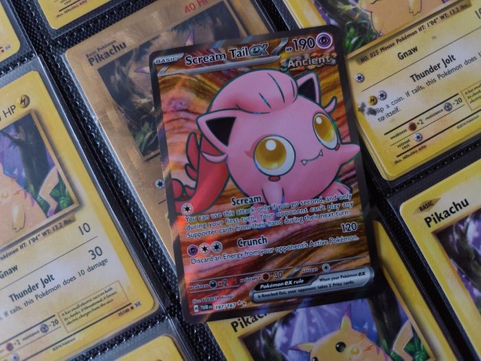 Scream Tail EX ! Ultra Rare ! from Twilight Masquerade Set ! 2024 ! Pokemon Card !