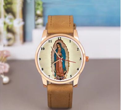 Our Lady Of Guadalupe. 38mm dial, new