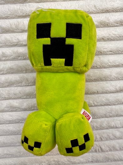 Mattel Minecraft Creeper Plush approx. 23 cm. Used 2023 Please see photos