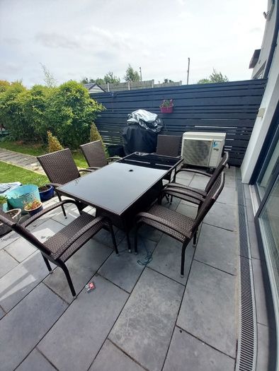 Rathan table and chairs
