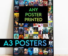 Custom Movie Prints - A3 Posters