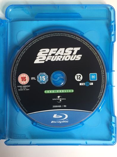 Fast & Furious: 2 Fast 2 Furious [2003] Paul Walker, Tyrese Gibson, Eva Mendes, Cole Hauser, Chris "Ludacris" Bridges & James Remar [Blu-ray Movie]