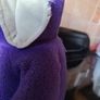 Teletubbies Tinky Winky Vintage 1996 Golden Bear Plush Eyes Open and Shut Image 3