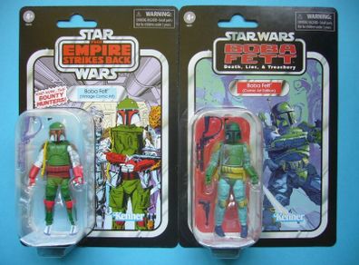star wars boba fett comic art vintage collection