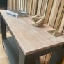Solid oak console / hall table Image 5