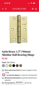 Door hinges