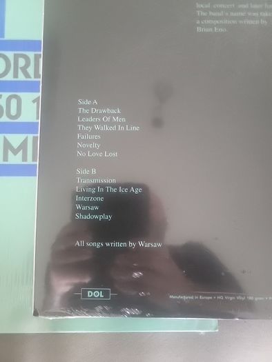 Joy Division New Order vinyl