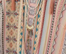 K-KOU Madrid tribal fringed dress Sz 44EU ( Fit 10-12UK) - Bnwot Rrp 99.99